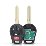 2003-2019 Nissan / 4-Button/3-Buttons Remote Head Key / PN: H0561-3AA0B / CWTWB1U751 / (AFTERMARKET)